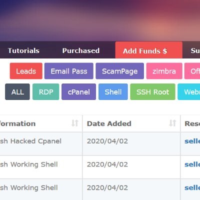 https://t.co/xL7PFM7PfV
Spam Tools , Hacked cPanels , shell , office , zimbra smtp , etc