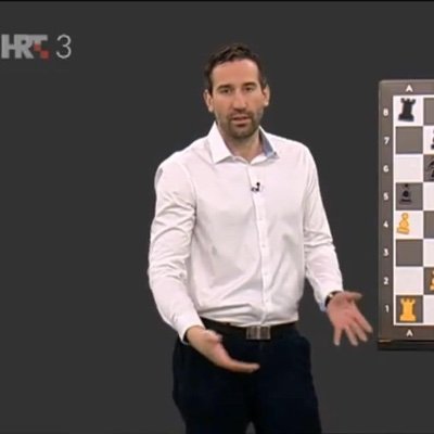 European Chess Federation Vice President, grandmaster CRO Champion 2015, career high elo 2593, Croatian National TV host, You tube channel with 16k+ subscribers