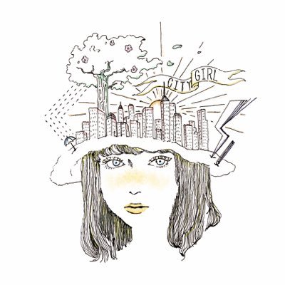 Moimoi City Girl City Girl Illustrator Illustration イラスト 女の子 絵 絵を描くのが好き ボールペン 色鉛筆