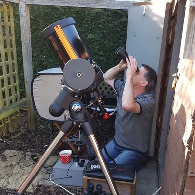 If the skies are clear, there is always at least one star to look at!
visual/astro-imaging astronomer, echo & the bunnymen and waders fan!