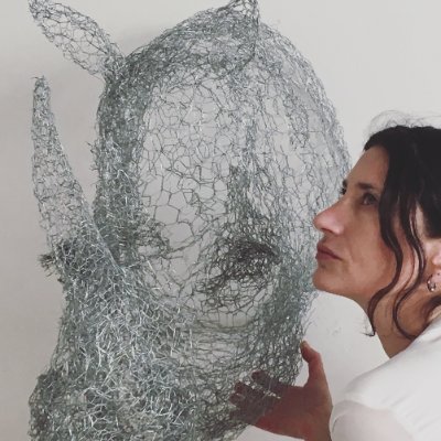 Artist  making  magnificent wire beasts, mixed reality installations and NFTS. https://t.co/zmsX5e8Nrc