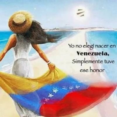 Veo mi país libre! prospero... en la República de Venezuela! bañada de las bendiciones de mi Papá Dios ! ♥️