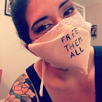 The other Kate who does sex worker rights. Not just trafficking, all of it. Not that one. Other OTHER Kate. Tattoos? Big hair? Partner @ReframeHJ. They/she.