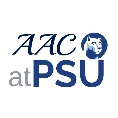 We are the faculty and graduate students of the augmentative and alternative communication (AAC) program at Penn State University. More info at https://t.co/rWEGbVnnBB