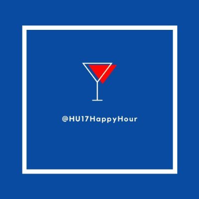 #HU17VirtualHappyHour Every Other Wednesday via Zoom. Donate to #hu17vitualhappyhourhelps here: https://t.co/V7HhASTj3P