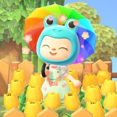 This is @Kimmy_arts Animal Crossing account, I’ll be posting all the adorable shenanigans of Pinku island here 🍎🌸💕