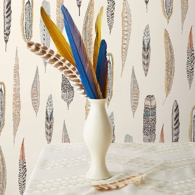 We make pattern-filled wallpaper and shower curtains too! Authors of Hygge & West Home: Design for a Cozy Life