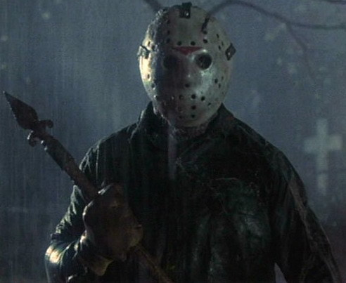 my mom was killed by camp counslers and i kill anyone who comes near camp crystal lake.