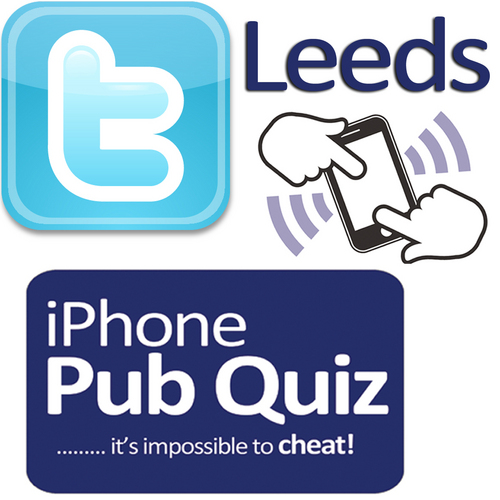 World's first iPhone Pub Quiz in Leeds. Impossible to cheat. General knowledge + Trivia / Music Film and TV. Tuesdays at The LOUNGE 7.15