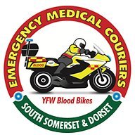 YFW Blood Bikes provide a Time Critical, Volunteer Emergency Medical motorcycle courier service free of charge to the NHS in South Somerset and Dorset.