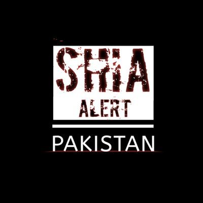 SAlertpakistan's profile picture. اس اکاؤنٹ کو بنانے کا مقصد شیعہ مسلمانوں کی نسل کشی کے خلاف آواز اٹھانا ہے
شیعوں کا ترجمان شیعہ الرٹ پاکستان
#ShiaKilling #Unity #Peace