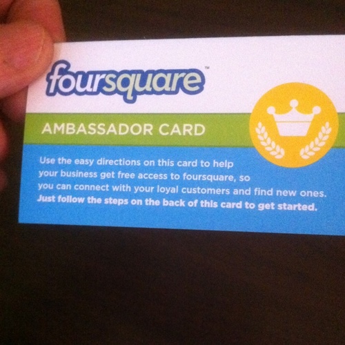 Enbajadores Foursquare