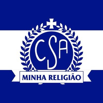 Twitter oficial da página não oficial do CSA                           “CSA MINHA RELIGIÃO”