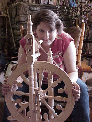 jenbin's profile picture. Half retro housewife, half technophile.  Knitter, spinner, crafter, web designer, author with a pen name.