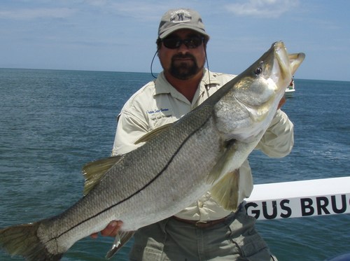Captain Gus Brugger has been a full time fishing guide in Sebastian, Florida for 20 years. The Indian River Lagoon and Sebastian Inlet are where he fishes.