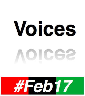 feb17voices's profile picture. This feed reached into Libya, tweeting and relaying Libyan voices in real time. 
Audio: http://t.co/rvEOI2awDH Contact: feb17voices(at)http://t.co/C7aVNCIObe