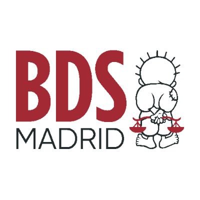 Grupo de Madrid de la campaña internacional Boicot, Desinversiones y Sanciones a Israel @BDSmovement. Formamos parte de @RESCOP1
