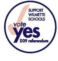 Please help ensure passage of the D39 referendum to maintain excellence in District 39 education and support our property values by voting YES on April 5.