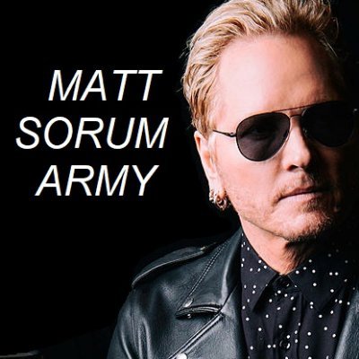 All the news about the best drummer Matt Sorum 
🌟Fan Page 🌟
https://t.co/JqM6PiYwhO