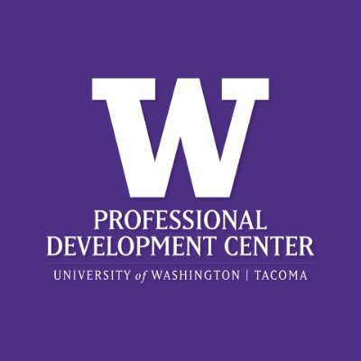 The UW Tacoma Professional Development Center offers professional & continuing education services in the South Sound. See also: @uwtacoma