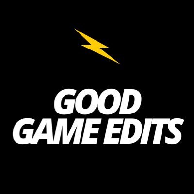 Good Game Edits 👨🏾‍💻