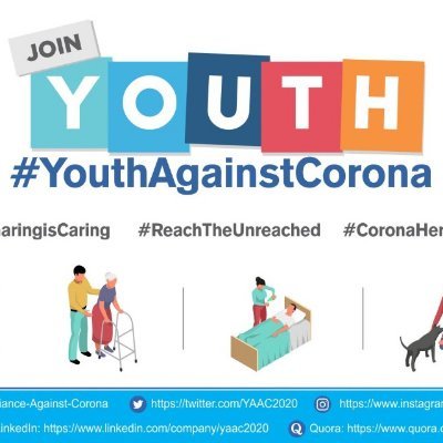 Youth Alliance Against Corona is a forum to connect youth & provide them a platform in battle against COVID-19,
Alliance of 100 Organisations,
2500 Members