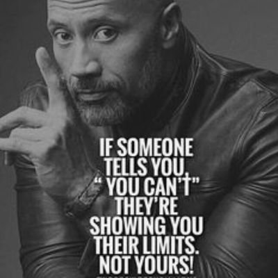 i'm now on my success lader don't try to fall me down