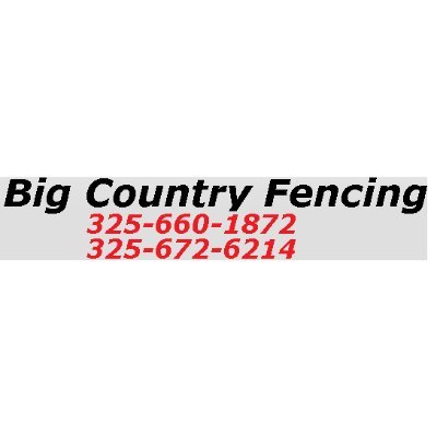 big_fencing's profile picture. Big Country Fence Contractor in Abilene, Tx has been providing reliable service and quality fencing for over 20 YEARS. Big Country Fencing Company gives more.