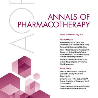 Annals of Pharmacotherapy (AOP) is a peer-reviewed journal that advances pharmacotherapy throughout the world by publishing high-quality research.