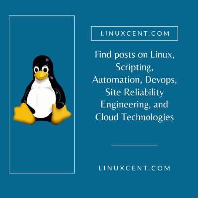 Find posts on Linux, Scripting, Automation, Devops, Site Reliability Engineering, and Cloud Technologies