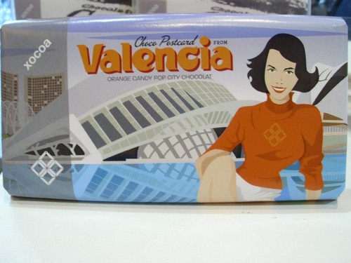 Mas de 300 productos de chocolate en pleno centro de Valencia. C/San Vicente 7. Entre Pza Ayuntamiento y Catedral.