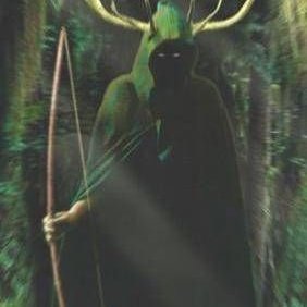 the wild man myth,

a pagan tradition of
the man of the forest.

Outside of the community
and away from its norms.

From time to time,