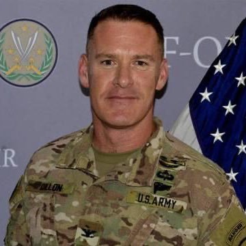 Col. Ryan S Dillon, former spokesman of the inherent joint task force in Iraq and Fort Benning, commander of the OIR task force 🇺🇸💪 serve with honor