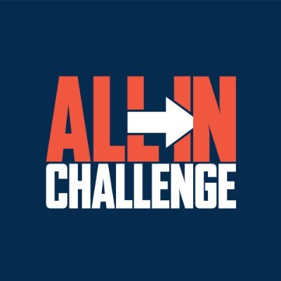 Challenging every athlete, sports owner, team, league, celebrity and artist to go ALL IN. This is the #AllInChallenge