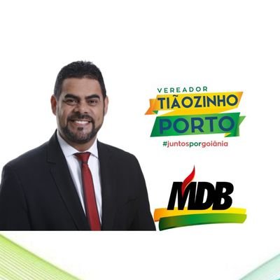 TiaozinhoPorto's profile picture. Vereador por Goiânia
