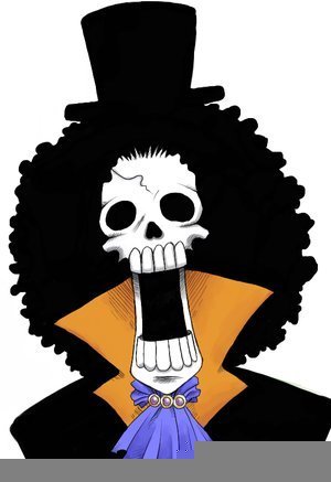 I'm one of the Mugiwara pirates. I ate the yomi yomi no mi which gave me a second life and I love music. YOHOHOHO!!!
