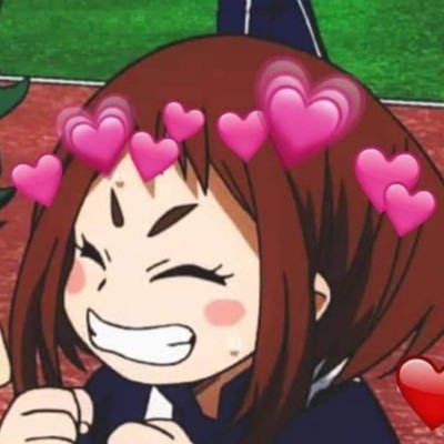 If I follow you Uraraka loves you and wants you to be happy    (she/her) 15!