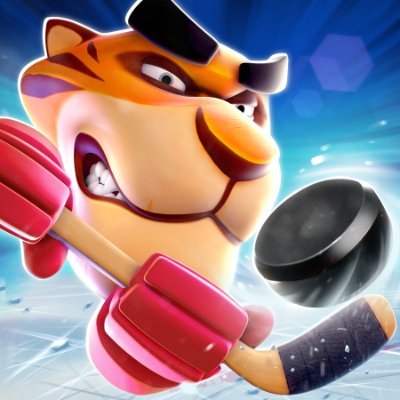 The BEST mobile multiplayer Hockey game with crazy physics & epic characters! 🏒🦁 Download and become the World Champion! 🏆 #RumbleHockey #Hockey #IceHockey