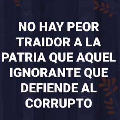 impossible is nothing,! Less is more! Sin Justicia no Hay Democracia ni República Posible! Los quiero presos ya! a todos los Corruptos.