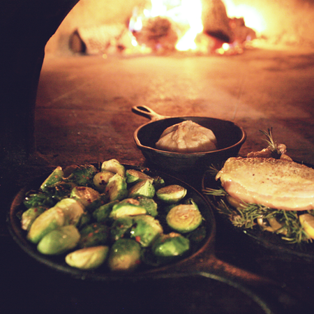 An American Craft Kitchen wood-fired in Portland, Oregon.