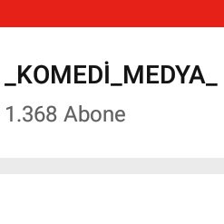 YouTube kanalımıza abone olmayı unutmayın
_KOMEDİ_MEDYA_