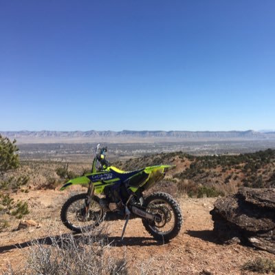 dirtbike riding around western Colorado and Utah