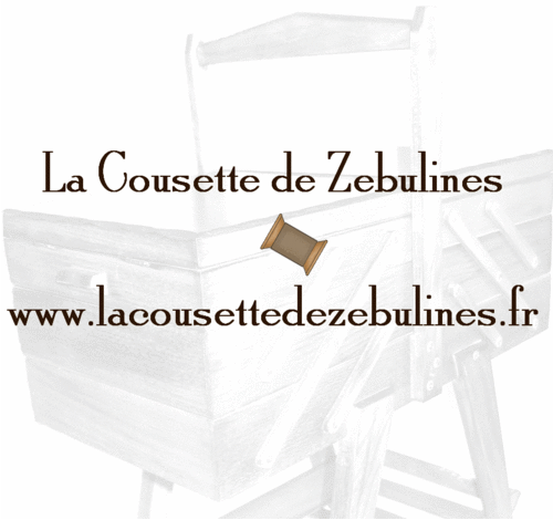 Toute l'actualité de la boutique en ligne de La Cousette de Zebulines.
Nouveautés, Promotions, salons....