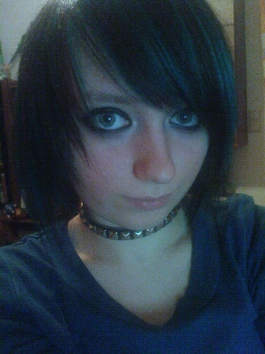 Freak, 
cute yet evil, bloodthirsty yet angelic.
NERD!!! nerdish-power FTW
Sometimes really...posessed by things I like.
And I love stalking. :D