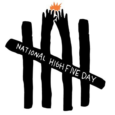 ✋The official page of National High Five Day! #NationalHighFiveDay takes place each third Thursday in April benefiting @CoachArtOrg