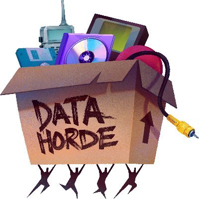 Haven't you heard? We're the horde!
We do web archiving, see our Pinned Tweet for more info.
Tag us on Twitter or reach us at datahorde@gamingalexandria.com