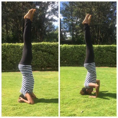 Yoga Pose: Tripod Headstand