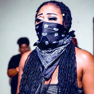 MPresz was encouraged by her late mother who died of domestic violence to do music and dance. She pays moments of silence to her mom using a black bandana.