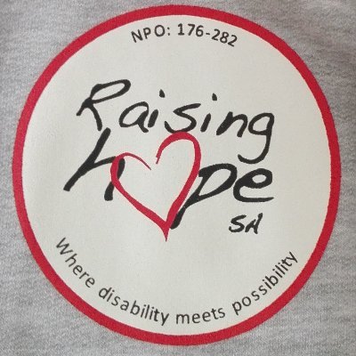 This is the Twitter home of Raising Hope SA, where disability meets possibility.