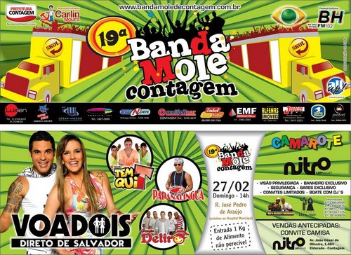 Twitter oficial da 19ª Banda Mole de Contagem.
http://t.co/fC2KMesco6